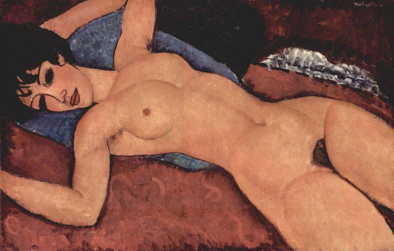 Amedeo Modigliani Red Nude France oil painting art